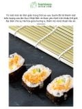 Mành Tre Cuộn Cơm BAMBOOO ECO Dụng CụCuộn Kimbap Dùng Trong Nhà Bếp Gia Đình Nhà Hàng
