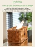 Hộp Giấy Ăn Mây Nhựa BAMBOOO ECO Đem Đến Sự Tiện Nghi Và Thẩm Mỹ Cho Không Gian Bếp
