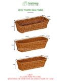Khay đựng đồ đa năng BAMBOOO ECO để đũa thìa hoặc đồ khô bánh mì trong siêu thị, nhà hàng