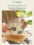 Miếng lót nồi gỗ tre BAMBOOO ECO cách nhiệt chống trầy mặt bàn