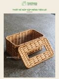 Hộp Giấy Ăn Mây Nhựa BAMBOOO ECO Đem Đến Sự Tiện Nghi Và Thẩm Mỹ Cho Không Gian Bếp