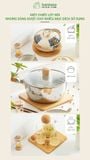 Miếng lót nồi gỗ tre BAMBOOO ECO cách nhiệt chống trầy mặt bàn
