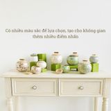 Hộp tròn tre khảm trai cao cấp BAMBOO HOME quà tặng hàng Việt Nam cho khách hàng cá nhân doanh nghiệp bạn bè thân yêu