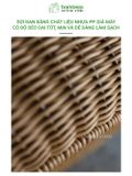 Giỏ picnic 2024 đựng đồ BAMBOOO ECO đựng hoa quả trái cây bánh kẹo , có quai xách , đan tay thủ công