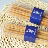 Bộ đũa gỗ tre tự nhiên 10 đôi BAMBOO HOME an toàn vệ sinh, sử dụng cho gia đình, nhà hàng, khách sạn, đồ dùng nhà bếp