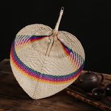 Quạt lá đề trang trí -  Quạt đan thủ công -  Bamboo Home