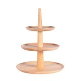 Khay gỗ decor BAMBOO HOME đĩa đựng bánh ngọt, trái cây các loại , cá tính hiện đại