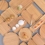 Khay tre ép cách nhiệt chất lượng cao BAMBOO HOME đựng bộ ấm trà, để hoa quả đồ ăn ở phòng khách phòng bếp bàn làm việc