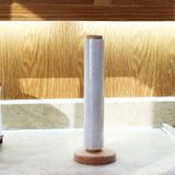 Giá đỡ cuộn giấy BAMBOO HOME hình tròn bằng gỗ đa năng