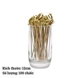 Tăm xiên tre đa năng BAMBOOO ECO trang trí cocktail, hoa quả