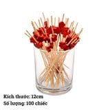 Tăm xiên tre đa năng BAMBOOO ECO trang trí cocktail, hoa quả