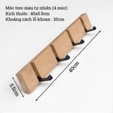 Móc treo bằng tre BAMBOO HOME giá treo quần áo đa năng có thể gập gọn, gắn tường tiện lợi, trang trí decor nhà cửa