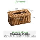 Hộp Giấy Ăn Mây Nhựa BAMBOOO ECO Đem Đến Sự Tiện Nghi Và Thẩm Mỹ Cho Không Gian Bếp