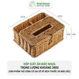 Hộp Giấy Ăn Mây Nhựa BAMBOOO ECO Đem Đến Sự Tiện Nghi Và Thẩm Mỹ Cho Không Gian Bếp