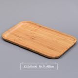 Khay tre ép cách nhiệt chất lượng cao BAMBOO HOME đựng bộ ấm trà, để hoa quả đồ ăn ở phòng khách phòng bếp bàn làm việc