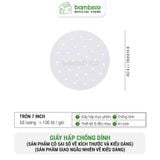 Xửng hấp tre đa năng BAMBOOO ECO lồng hấp bánh bao, dimsum có nắp, dùng trong nhà hàng, khách sạn