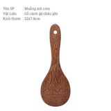 Muỗng gỗ tre BAMBOO HOME thìa xào nấu chống dính chịu nhiệt tiện lợi nhiều kích thước sản dùng trong nhà bếp nhà hàng