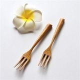 Thìa dĩa gỗ cafe màu tự nhiên BAMBOOO ECO dùng trong nhà hàng gia đình thân thiện môi trường
