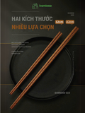 Đũa gỗ kháng khuẩn BAMBOOO ECO nhiều kích thước dùng xào nấu, ăn lẩu