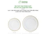 Tấm Lót Bàn Ăn Placemat khảm trai BAMBOOO ECO Sang Trọng Bắt Mắt Phong Cách Bắc Âu Dùng Trong Nhà Hàng Khách Sạn Cao Cấp