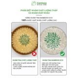 Tấm Lót Bàn Ăn Placemat khảm trai BAMBOOO ECO Sang Trọng Bắt Mắt Phong Cách Bắc Âu Dùng Trong Nhà Hàng Khách Sạn Cao Cấp