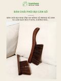 Bàn Chải Phủi Bụi Cán Gỗ BAMBOOO ECO Làm Sạch Bụi Trên Sofa, Giường, Tủ