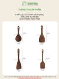 Muỗng gỗ tre nấu ăn chịu nhiệt BAMBOOO ECO nhiều kích thước dùng trong nhà bếp
