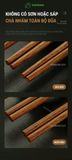 Đũa gỗ kháng khuẩn BAMBOOO ECO nhiều kích thước dùng xào nấu, ăn lẩu