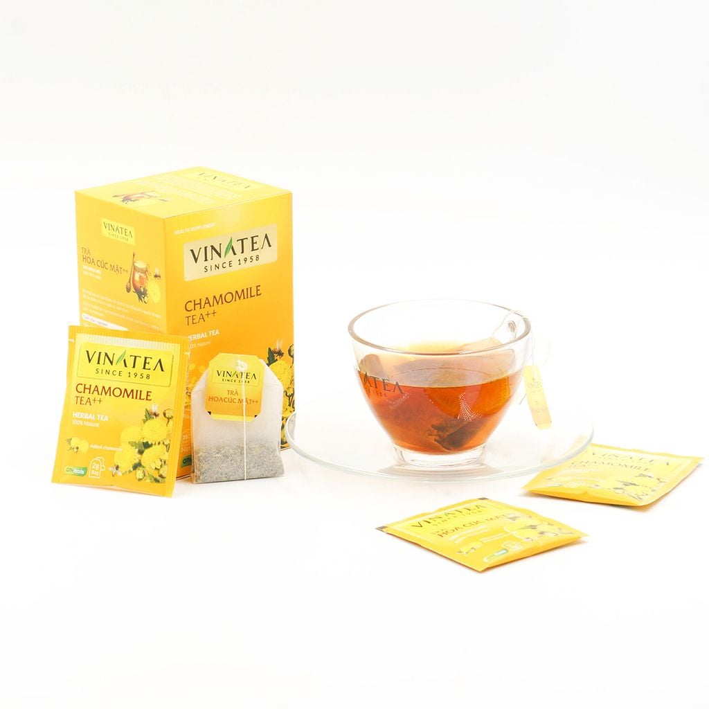 Trà Vinatea Hoa Cúc Mật ++ Túi Lọc 40g (20 túi x 2g)
