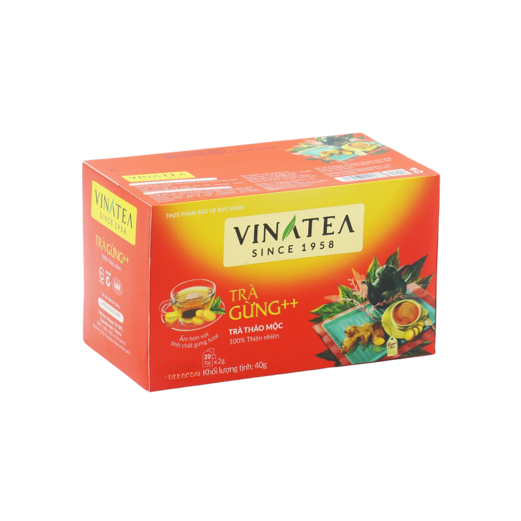 Trà Vinatea Gừng ++ Túi Lọc 40g