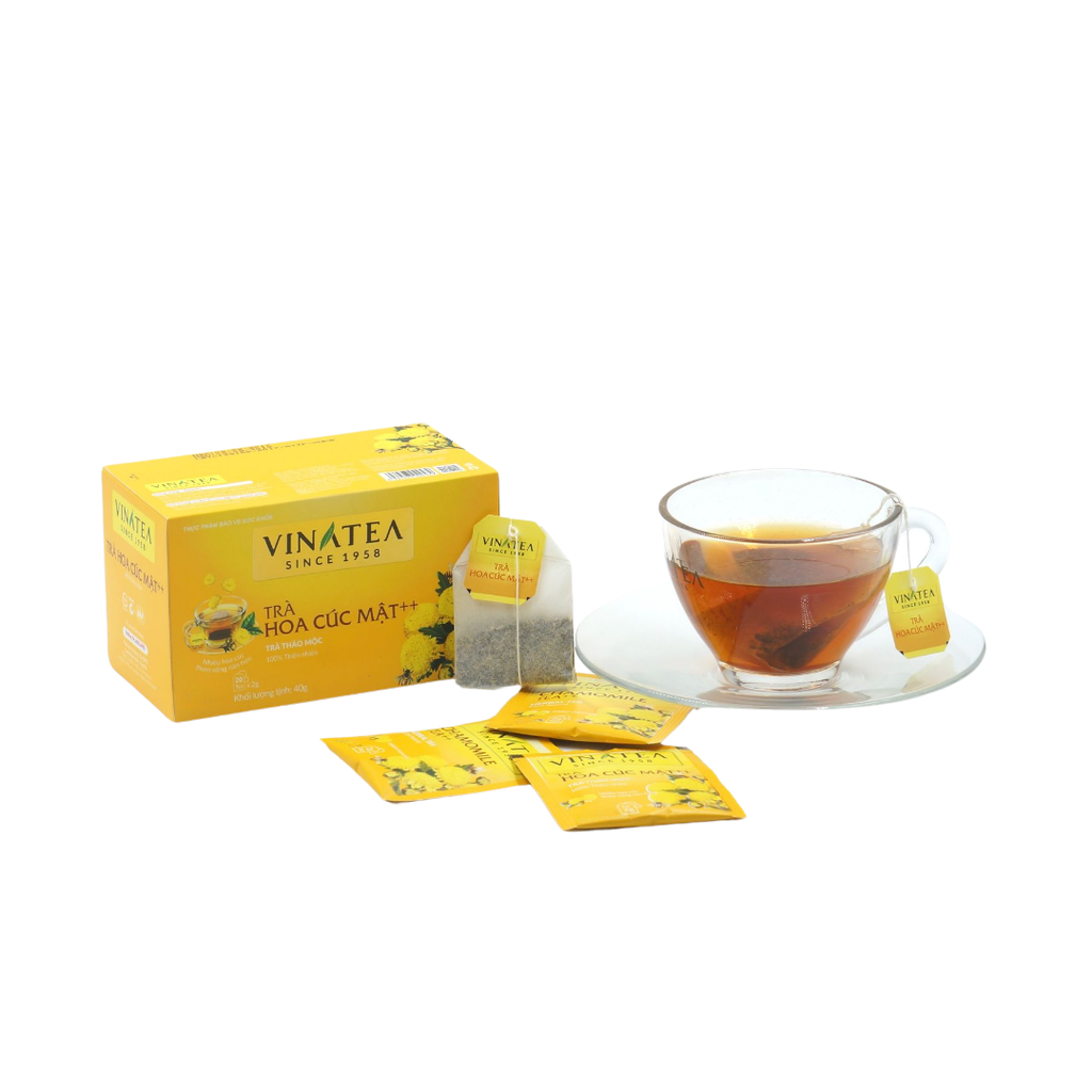 Trà Vinatea Hoa Cúc Mật ++ Túi Lọc 40g (20 túi x 2g)