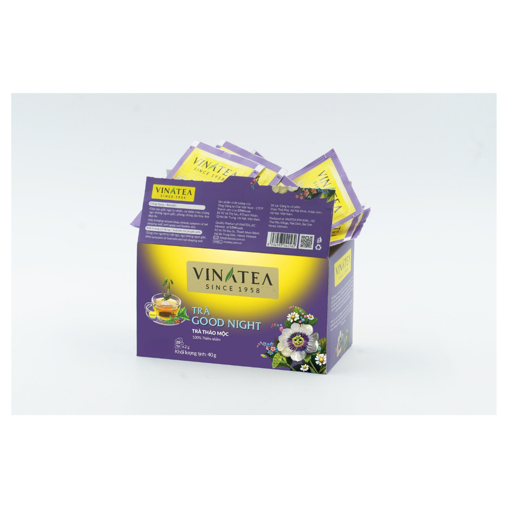 Trà Vinatea Good Night Túi Lọc 40g