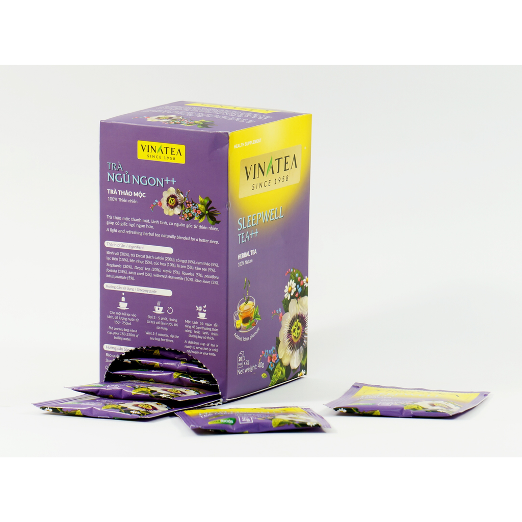 Trà Vinatea Good Night Túi Lọc 40g