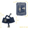 Chân máy sau HD MEGA - Kia 5T 0K85039340