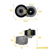 Cụm tăng tổng HD Trago răng trơn 2525782000