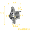 Đế chứa van hàn nhiệt HD Grand i10/Morning MB 2563004010