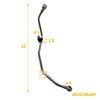 Ống dẫn nước làm mát TURBO = sắt HD Poter 2 282414A600