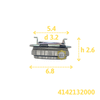 Bi tê HD Elantra 2006-2010 4142132000