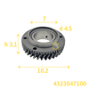 Bánh răng số lùi H100 36R 4323047100