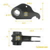 Ốp thanh soắn sau LH KIA 1T25 542804E400