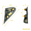 Ốp tam giác gương HD Santafe 19 RH 86210S1100