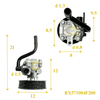 Bơm lái HD Poter 2 điện 4F200 RX571004F200