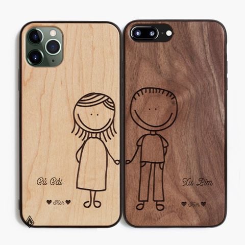 ỐP ĐÔI IPHONE, SAMSUNG | ỐP LƯNG GỖ KHẮC HÌNH | You and me – NAU FACTORY ỐP ĐÔI IPHONE, SAMSUNG | ỐP LƯNG GỖ KHẮC HÌNH | You and me – NAU FACTORY