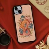 ốp lưng gỗ khắc laser Nâu Factory