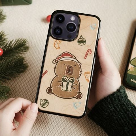 Capybara đón Giáng sinh