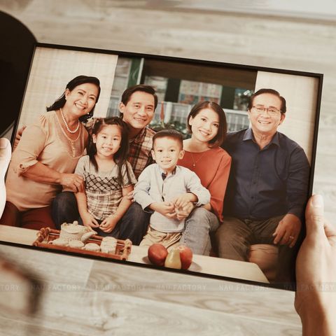 TRANH GỖ TREO TƯỜNG | KHUNG NHÔM ĐEN