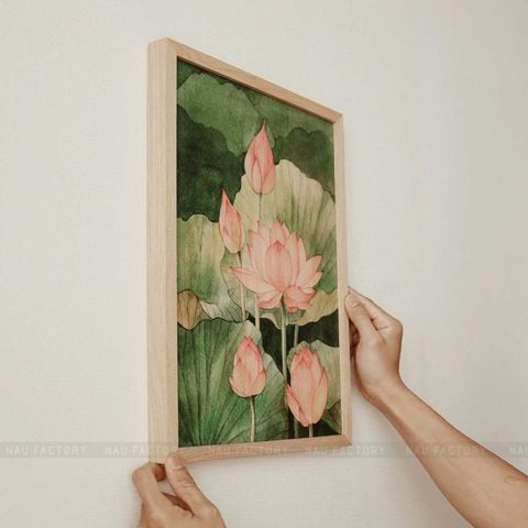 TRANH GỖ TREO TƯỜNG | KHUNG GỖ OAK