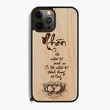 ốp lưng gỗ iphone 12 promax