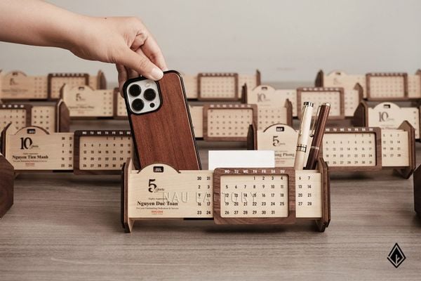 Lịch gỗ vạn niên | Quà tặng kỷ niệm doanh nghiệp