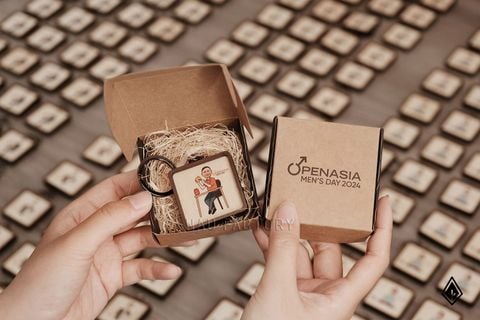 Móc khóa gỗ | Quà tặng cá nhân hóa độc đáo